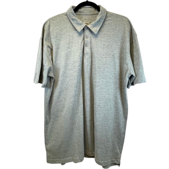 True Classic Collar Polo Grey Men’s Size Extra Large - Picture 3 of 7